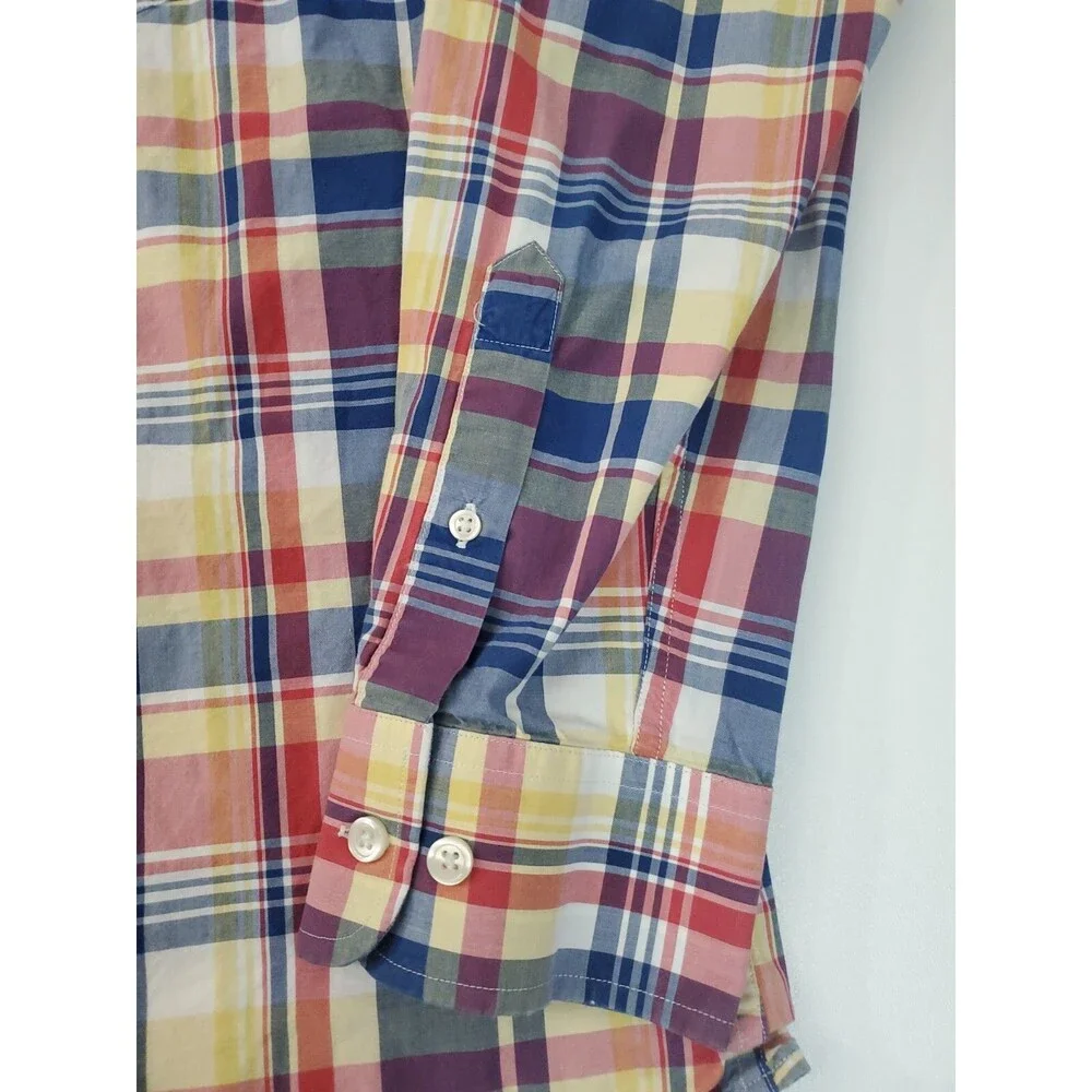 Banana Republic Men's‎ Soft Wash Slim Fit Long Sleeve Button Up Dress Shirt, XL